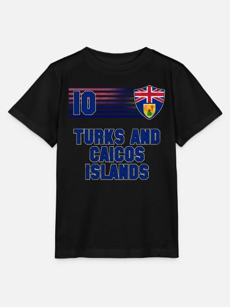 Turks und Caicosinseln - Stanley/Stella Kinder T-Shirt MINI CREATOR  - Schwarz