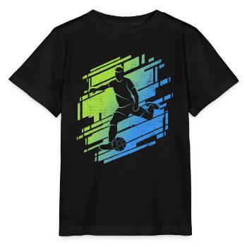 Football Young Footballers Footballers - Stanley/Stella MINI CREATOR Kids’ T-Shirt - black - Front - Mikhail (115cm)