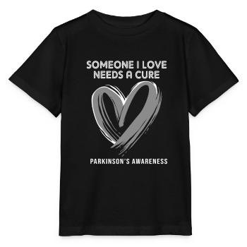 Maladie de Parkinson - T-shirt bio MINI CREATOR Stanley/Stella Enfant - noir - Devant - Mikhail (115cm)