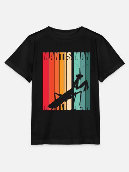 Mantis Gottesanbeter Gottesanbeterin - Stanley/Stella Kinder T-Shirt MINI CREATOR - Schwarz