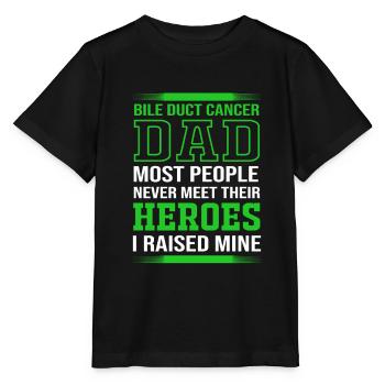 Cancer des canaux biliaires - T-shirt bio MINI CREATOR Stanley/Stella Enfant - noir - Devant - Mikhail (115cm)