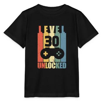 Level 30 - Stanley/Stella MINI CREATOR Kids’ T-Shirt - black - Front - Mikhail (115cm)