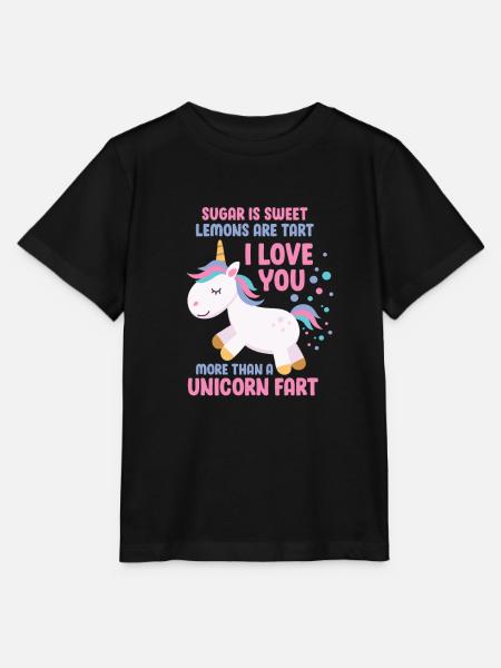 Einhorn - Stanley/Stella Kinder T-Shirt MINI CREATOR - Schwarz