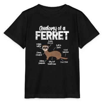Furet - T-shirt bio MINI CREATOR Stanley/Stella Enfant - noir - Devant - Mikhail (115cm)