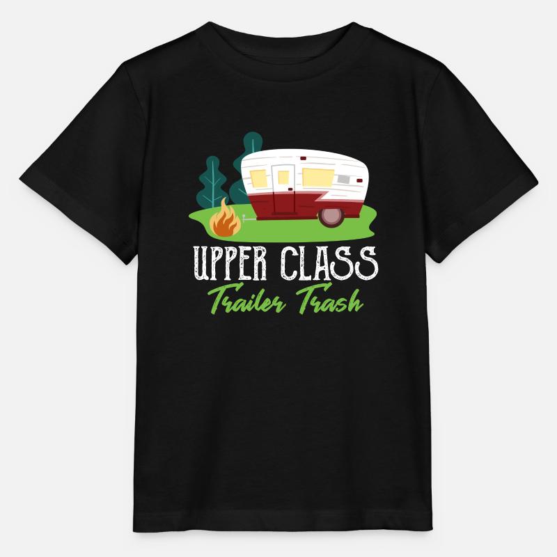 Camping - Stanley/Stella Kinder T-Shirt MINI CREATOR  - Schwarz