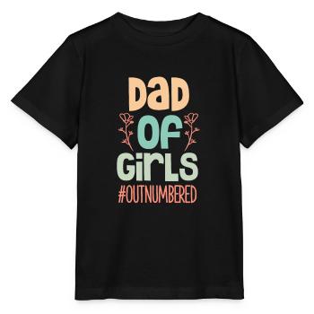father daughter - Stanley/Stella MINI CREATOR Kids’ T-Shirt - black - Front - Mikhail (115cm)