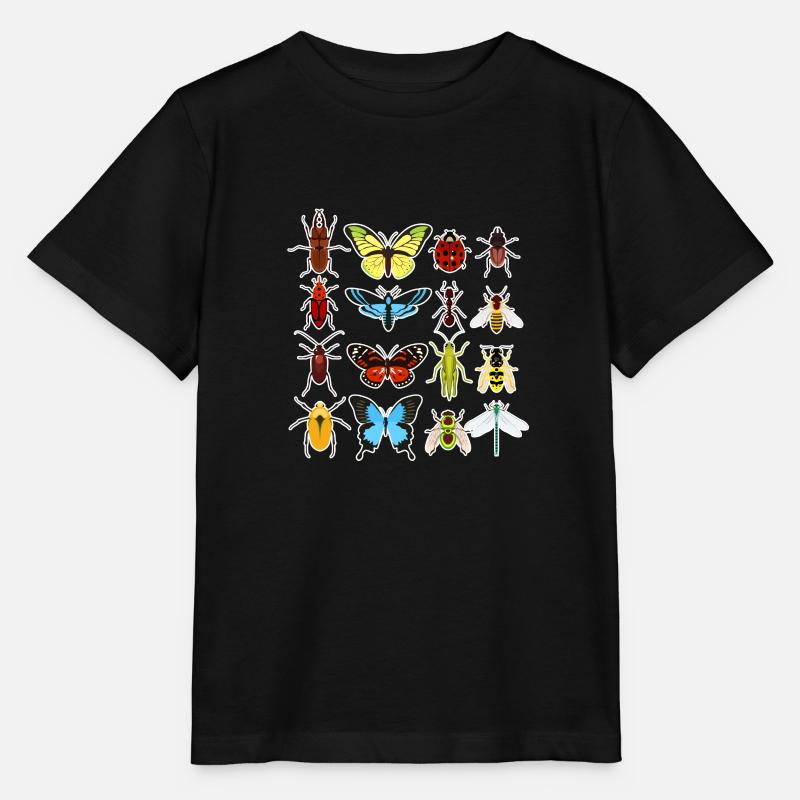 Insekten - Stanley/Stella Kinder T-Shirt MINI CREATOR  - Schwarz