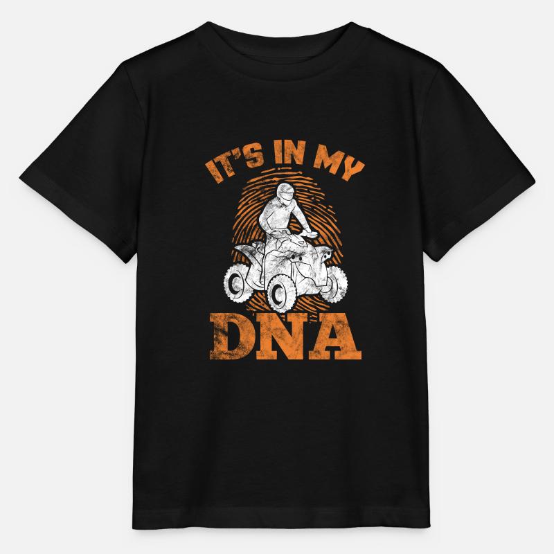 Quad quad - T-shirt bio MINI CREATOR Stanley/Stella Enfant - noir