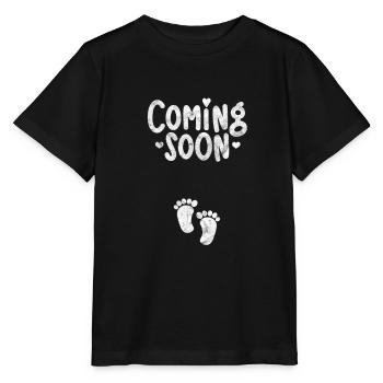 Pregnancy - Stanley/Stella MINI CREATOR Kids’ T-Shirt - black - Front - Mikhail (115cm)