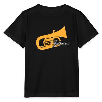 Baryton Baritonhorn concert concert - T-shirt bio MINI CREATOR Stanley/Stella Enfant - noir - Devant - Mikhail (115cm)