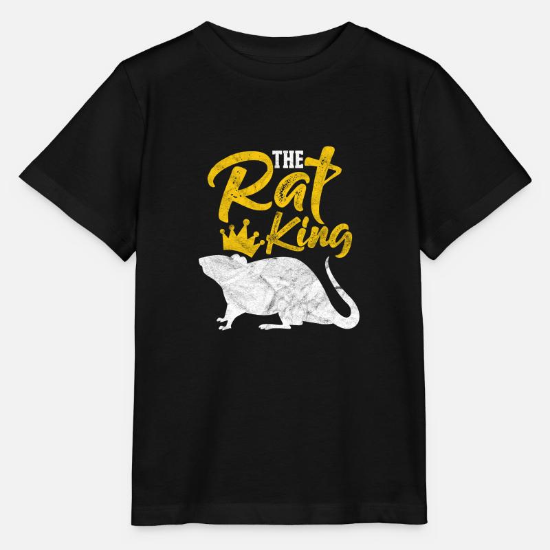 Rat - T-shirt bio MINI CREATOR Stanley/Stella Enfant - noir