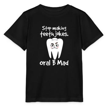 Dentiste Dentiste Dentiste Dentist Dents Cadeau - T-shirt bio MINI CREATOR Stanley/Stella Enfant - noir - Devant - Mikhail (115cm)