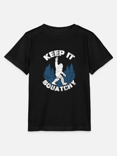 Bigfoot - Stanley/Stella Kinder T-Shirt MINI CREATOR  - Schwarz