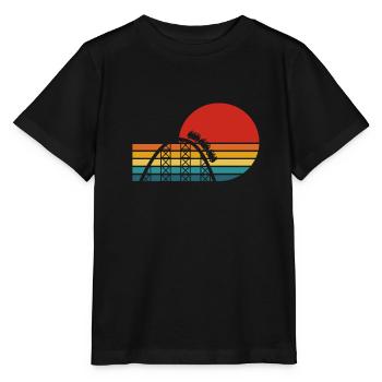 Achterbahn - Stanley/Stella Kinder T-Shirt MINI CREATOR  - Schwarz - Vorne - Mikhail (115cm)