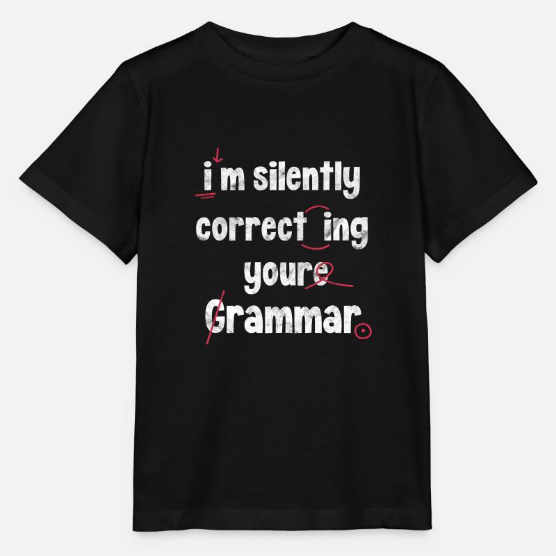 Englisch Lehrer - Stanley/Stella Kinder T-Shirt MINI CREATOR  - Schwarz