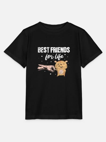 Hamster - Stanley/Stella Kinder T-Shirt MINI CREATOR  - Schwarz