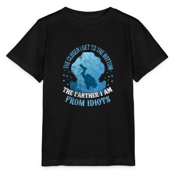 Diver - Stanley/Stella MINI CREATOR Kids’ T-Shirt - black - Front - Mikhail (115cm)