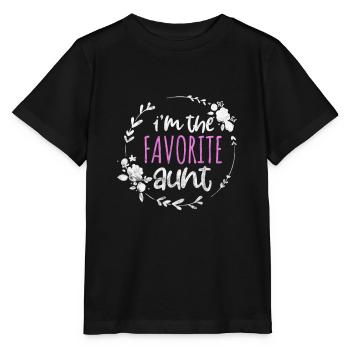 Aunt - Stanley/Stella MINI CREATOR Kids’ T-Shirt - black - Front - Mikhail (115cm)