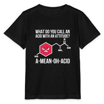 Chemistry - Stanley/Stella MINI CREATOR Kids’ T-Shirt - black - Front - Mikhail (115cm)