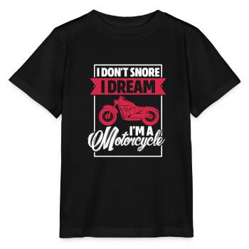 Biker - Stanley/Stella MINI CREATOR Kids’ T-Shirt - black - Front - Mikhail (115cm)