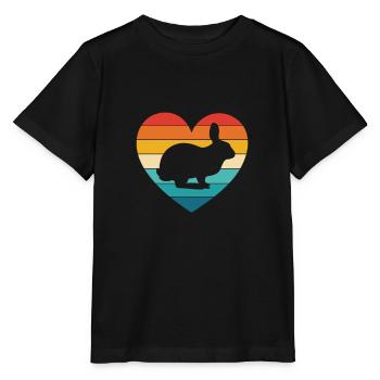 Hare - Stanley/Stella MINI CREATOR Kids’ T-Shirt - black - Front - Mikhail (115cm)