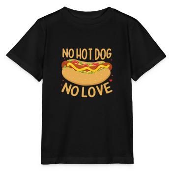 Hot dog - Stanley/Stella MINI CREATOR Kids’ T-Shirt - black - Front - Mikhail (115cm)