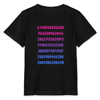 Mathematics - Stanley/Stella MINI CREATOR Kids’ T-Shirt - black - Front - Mikhail (115cm)