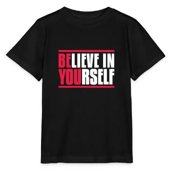 Motivation - Stanley/Stella Kinder T-Shirt MINI CREATOR  - Schwarz - Vorne - Mikhail (115cm)