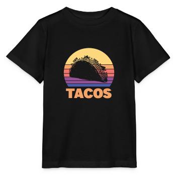 Taco - Stanley/Stella Kinder T-Shirt MINI CREATOR  - Schwarz - Vorne - Mikhail (115cm)