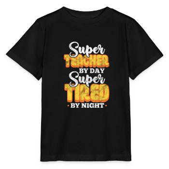 Teacher Teacher - Stanley/Stella MINI CREATOR Kids’ T-Shirt - black - Front - Mikhail (115cm)