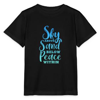 Plage - T-shirt bio MINI CREATOR Stanley/Stella Enfant - noir - Devant - Mikhail (115cm)