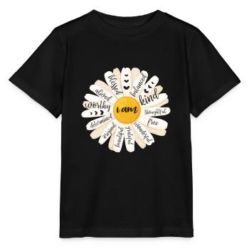 Motivation - Stanley/Stella Kinder T-Shirt MINI CREATOR  - Schwarz - Vorne - Mikhail (115cm)