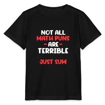 Mathematik - Stanley/Stella Kinder T-Shirt MINI CREATOR  - Schwarz - Vorne - Mikhail (115cm)