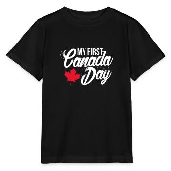 Canada - Stanley/Stella MINI CREATOR Kids’ T-Shirt - black - Front - Mikhail (115cm)