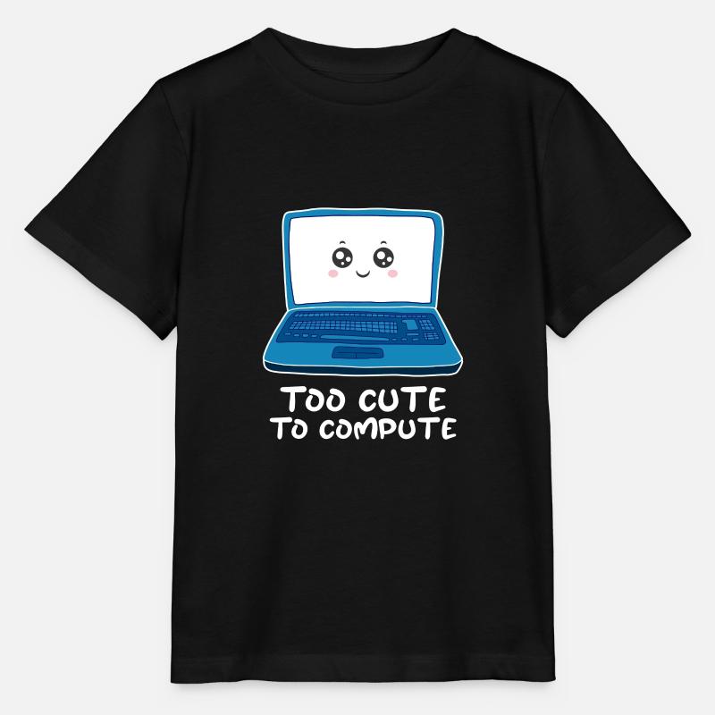Ordinateur - T-shirt bio MINI CREATOR Stanley/Stella Enfant - noir