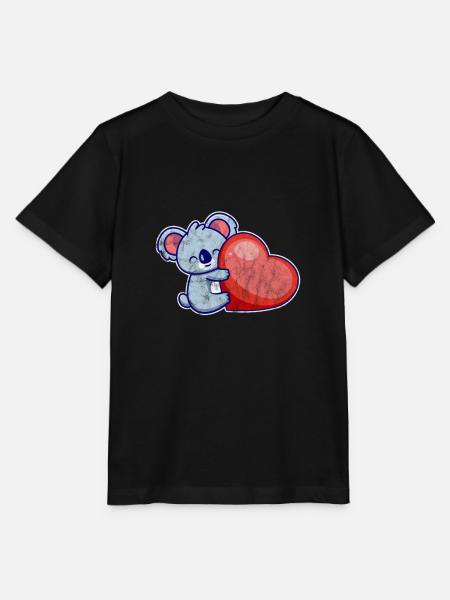 Koala - Stanley/Stella Kinder T-Shirt MINI CREATOR  - Schwarz