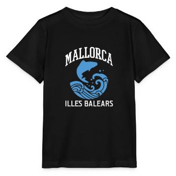 Majorque - T-shirt bio MINI CREATOR Stanley/Stella Enfant - noir - Devant - Mikhail (115cm)