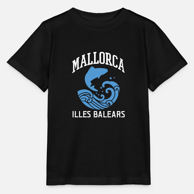 Majorque - T-shirt bio MINI CREATOR Stanley/Stella Enfant - noir