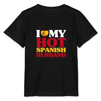 Spanien Ehemann - Stanley/Stella Kinder T-Shirt MINI CREATOR  - Schwarz - Vorne - Mikhail (115cm)