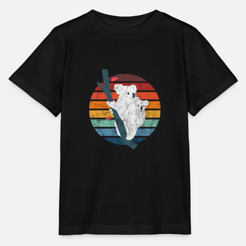 Koala - Stanley/Stella Kinder T-Shirt MINI CREATOR - Schwarz