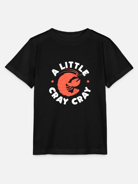 Languste - Stanley/Stella Kinder T-Shirt MINI CREATOR - Schwarz