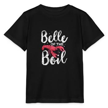 Languste Langusten Meeresfrüchte Krebs Geschenk - Stanley/Stella Kinder T-Shirt MINI CREATOR  - Schwarz - Vorne - Mikhail (115cm)