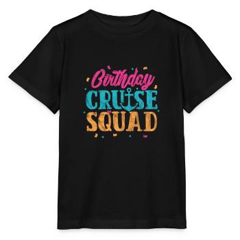 Cruise Birthday Cruise Ship Gift - Stanley/Stella MINI CREATOR Kids’ T-Shirt - black - Front - Mikhail (115cm)