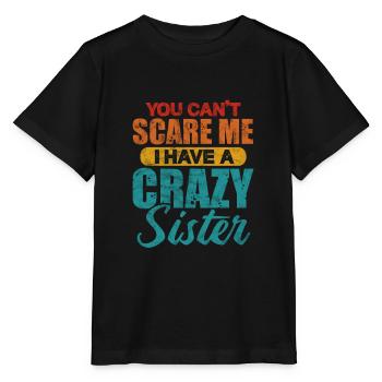 Brother - Stanley/Stella MINI CREATOR Kids’ T-Shirt - black - Front - Mikhail (115cm)
