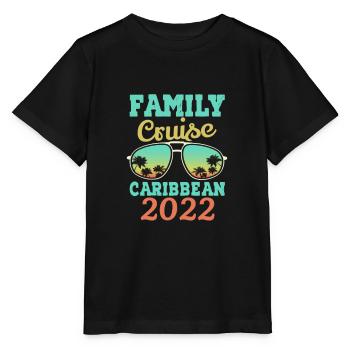 Kreuzfahrt 2022 Karibik - Stanley/Stella Kinder T-Shirt MINI CREATOR  - Schwarz - Vorne - Mikhail (115cm)