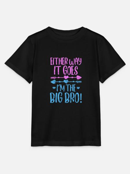 Bruder - Stanley/Stella Kinder T-Shirt MINI CREATOR  - Schwarz