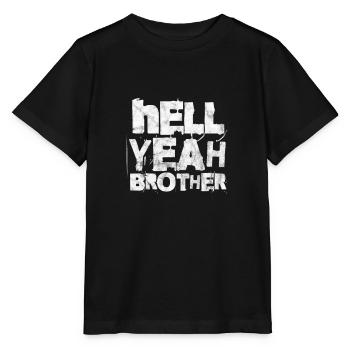 Brother - Stanley/Stella MINI CREATOR Kids’ T-Shirt - black - Front - Mikhail (115cm)
