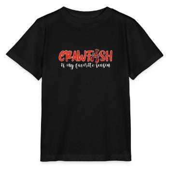 Languste Langusten Meeresfrüchte Krebs Geschenk - Stanley/Stella Kinder T-Shirt MINI CREATOR  - Schwarz - Vorne - Mikhail (115cm)