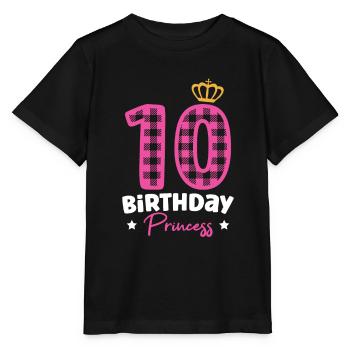 10. Geburtstag Mädchen Geschenk - Stanley/Stella Kinder T-Shirt MINI CREATOR  - Schwarz - Vorne - Mikhail (115cm)