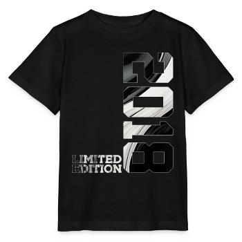 8TH BIRTHDAY LIMITED EDITION 2018 - Stanley/Stella MINI CREATOR Kids’ T-Shirt - black - Front - Mikhail (115cm)